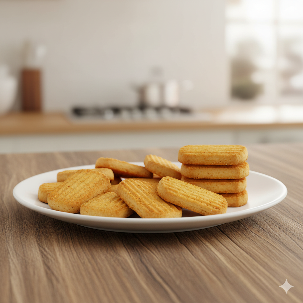 SHAHI KHAJOOR COOKIE /ATTA SUJI COOKIE 300GM
